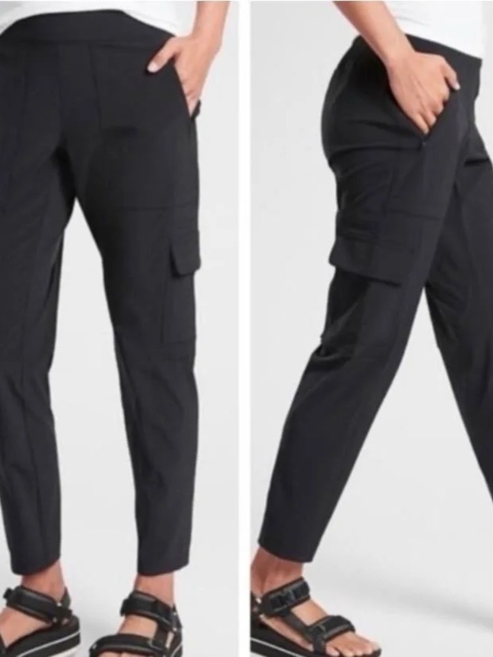Athleta Chelsea Cargo Pant Size 4 Lightweight Athleisure